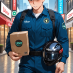 【Uber Eats】AIが本気で考えた 配達員が東京で“バイク稼働”して月50万円以上を稼ぐ